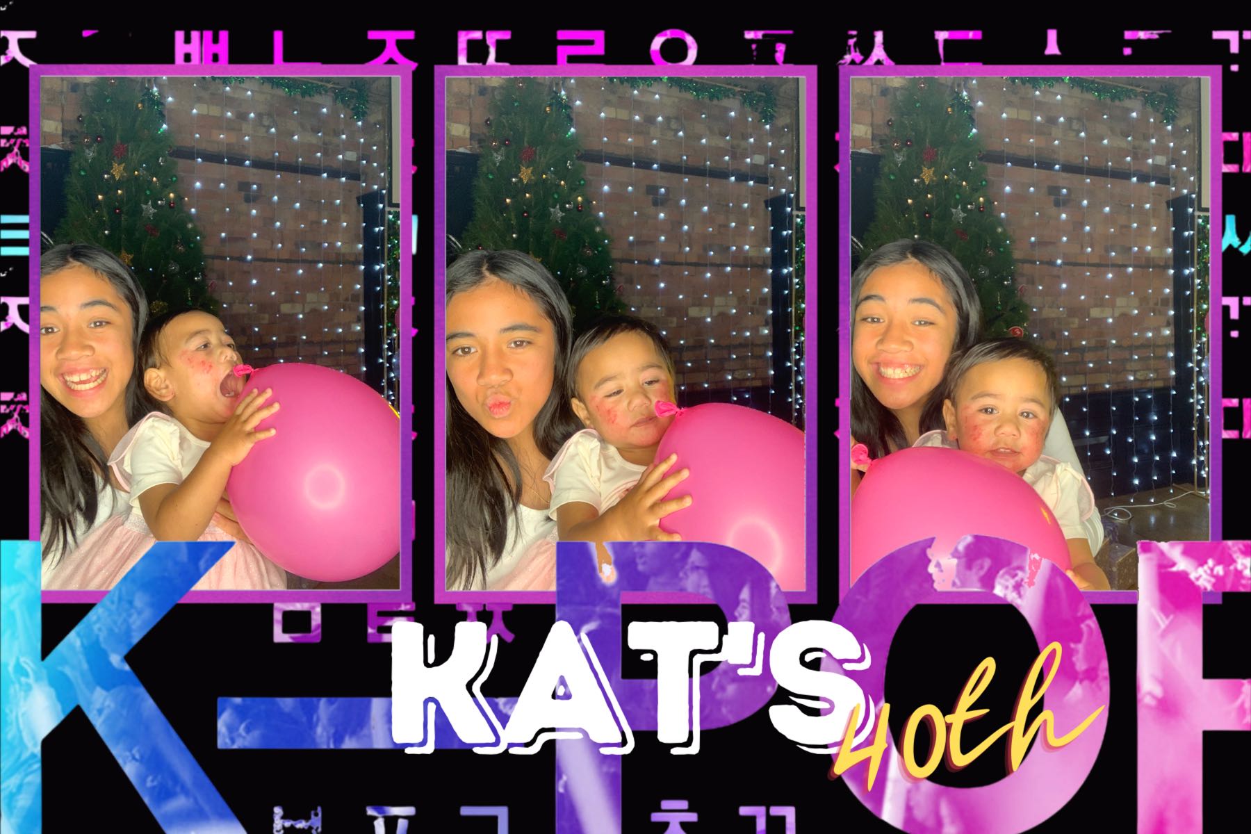 Kat's 40th | View more photos from the event at gallery.photobooth.co.nz/u/SelfieCentral/Kats-40th